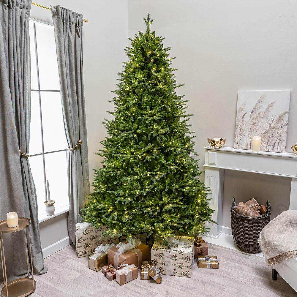 The Christmas Centre Pre-Lit Blenheim Fir Artificial Xmas Tree 7.5ft Image 2