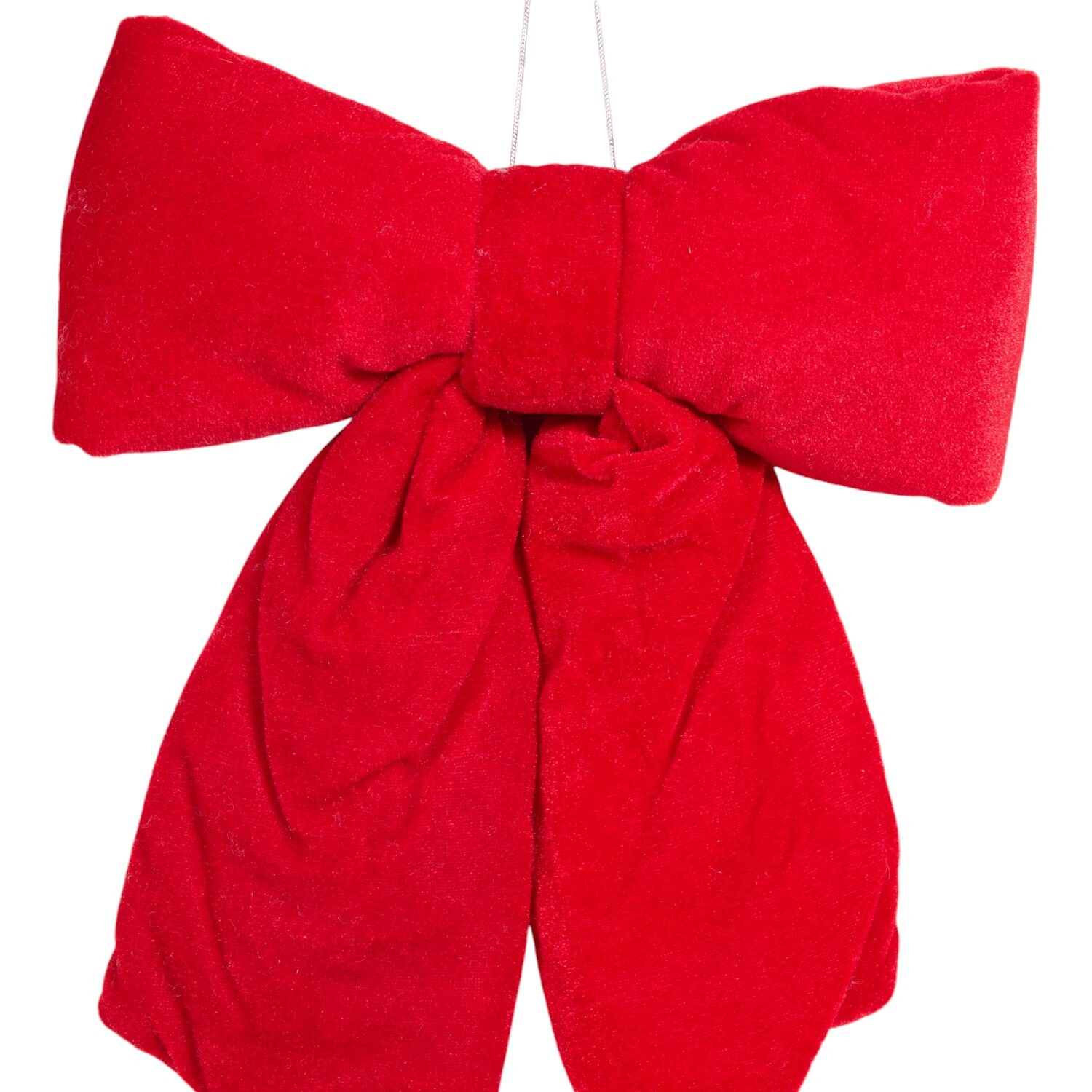 Chunky Plush Bow Hanging Decoration Image 10