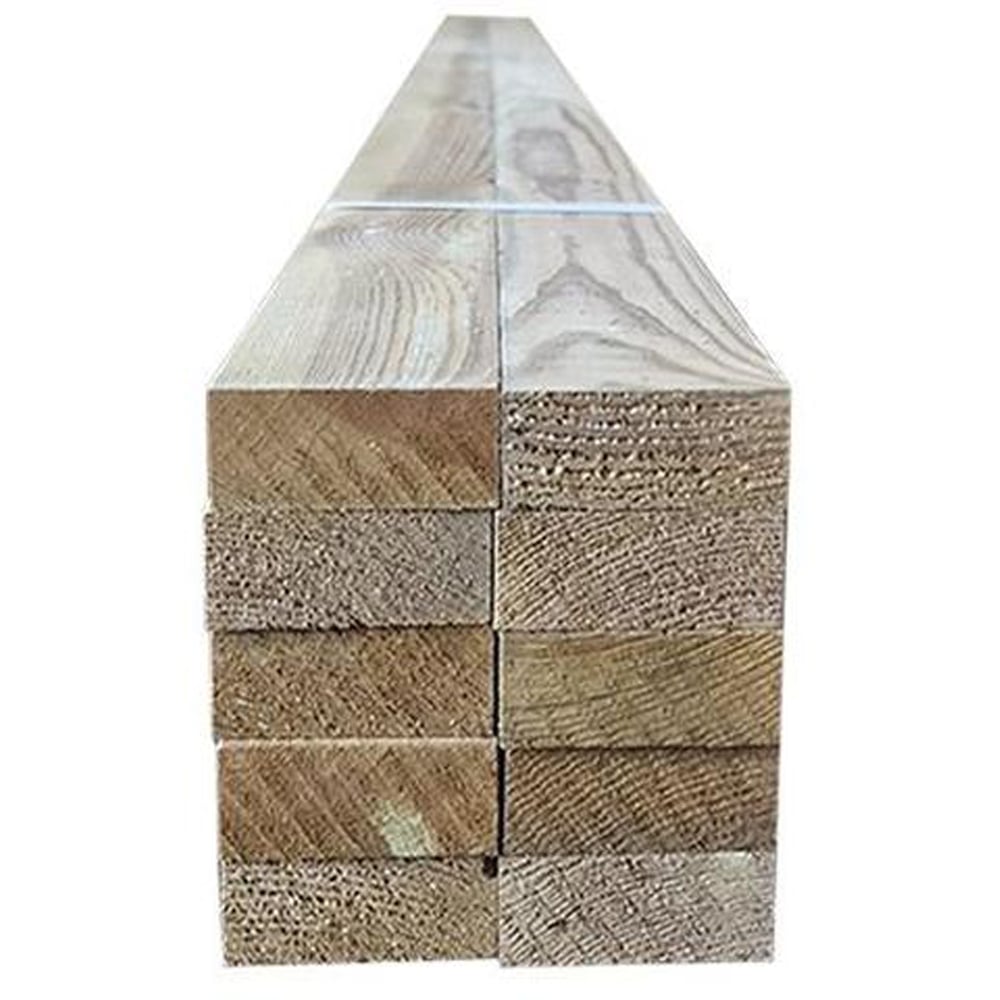 Snowdon Timber Pressure Treated Garden Batten 1.8m x 38 x 25mm 10 Pack Image 2