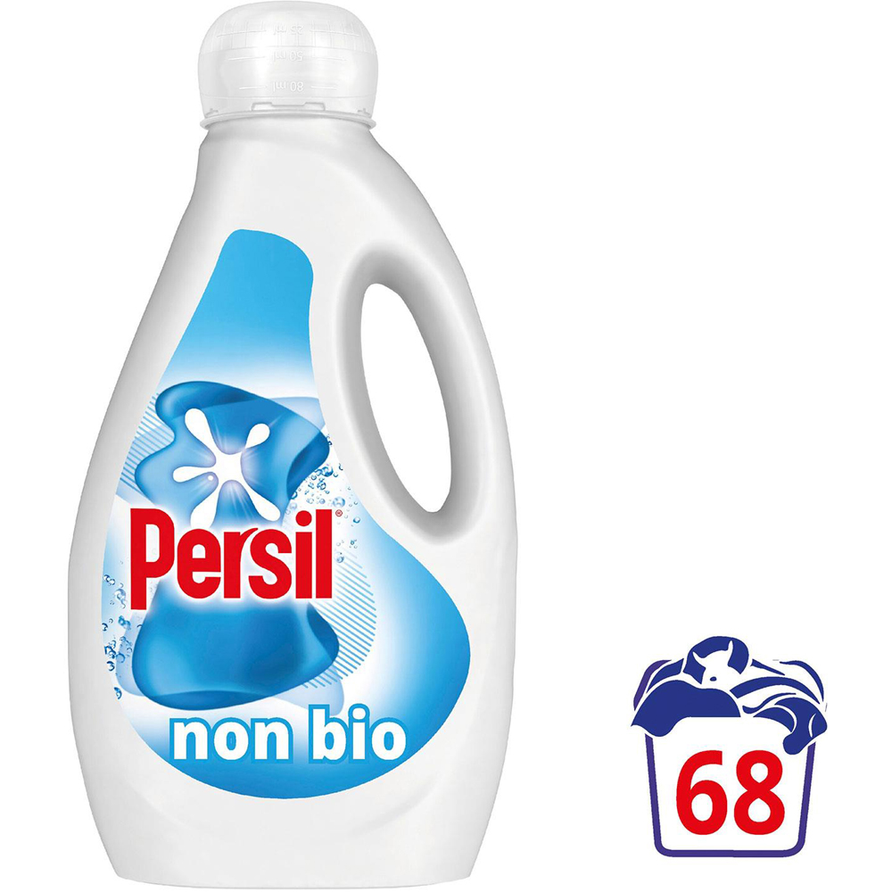 Persil Non Bio Liquid Detergent XXL 68 Washes 1.836L 3 Pack Image 4