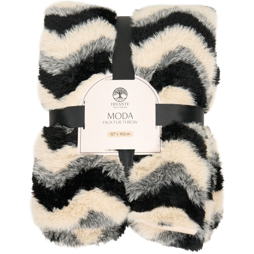 Moda Faux Fur Throw Image 2