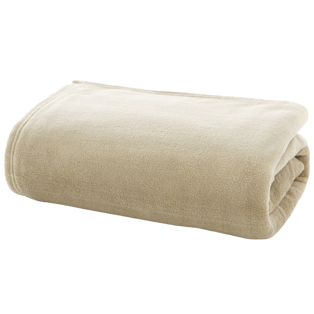 Deyongs Pebble Snuggle Touch Throw 140 x 180cm Image 1