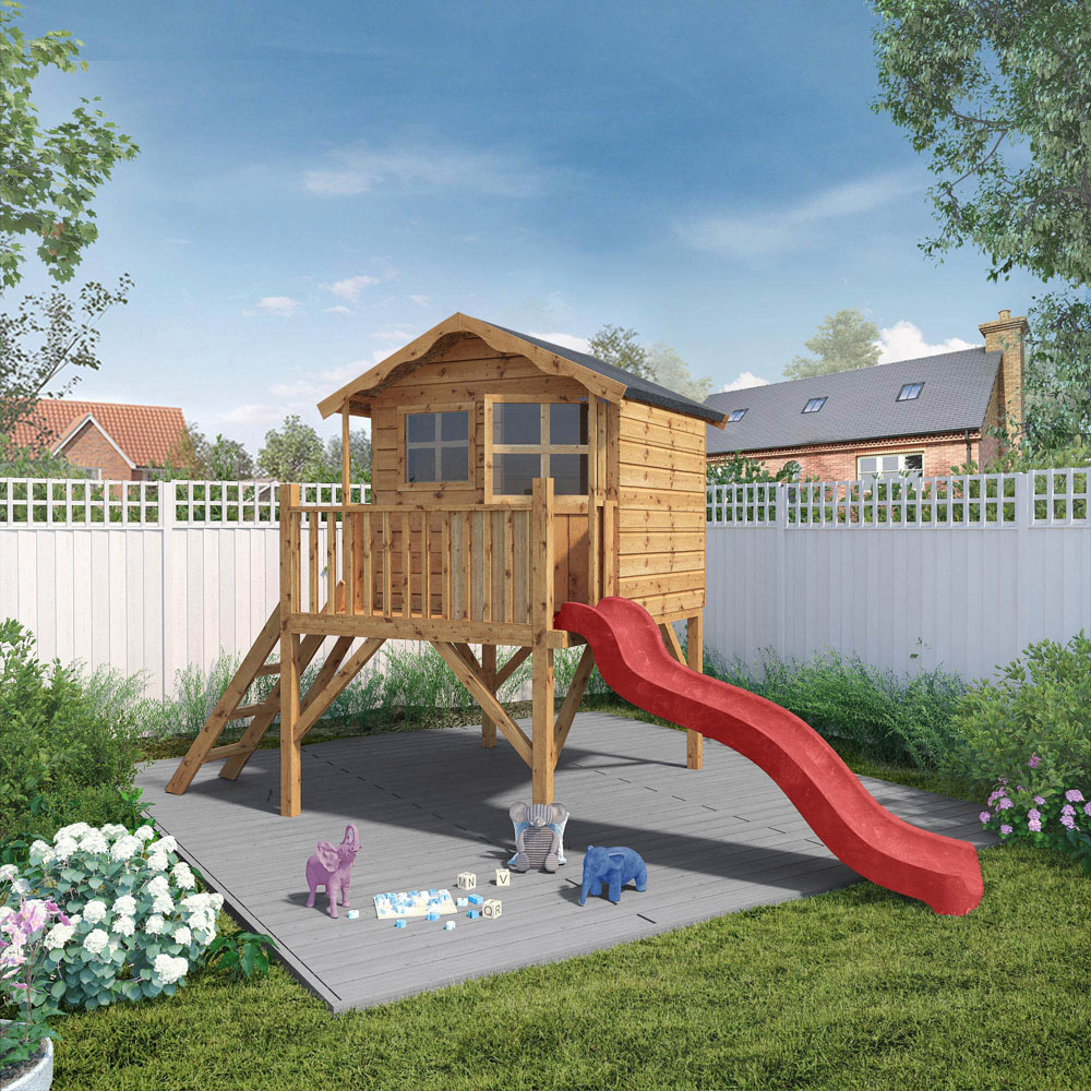 Mercia Poppy Playhouse Tower and Slide Image 2