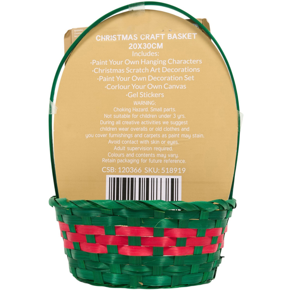 Christmas DIY Craft Basket Image 2