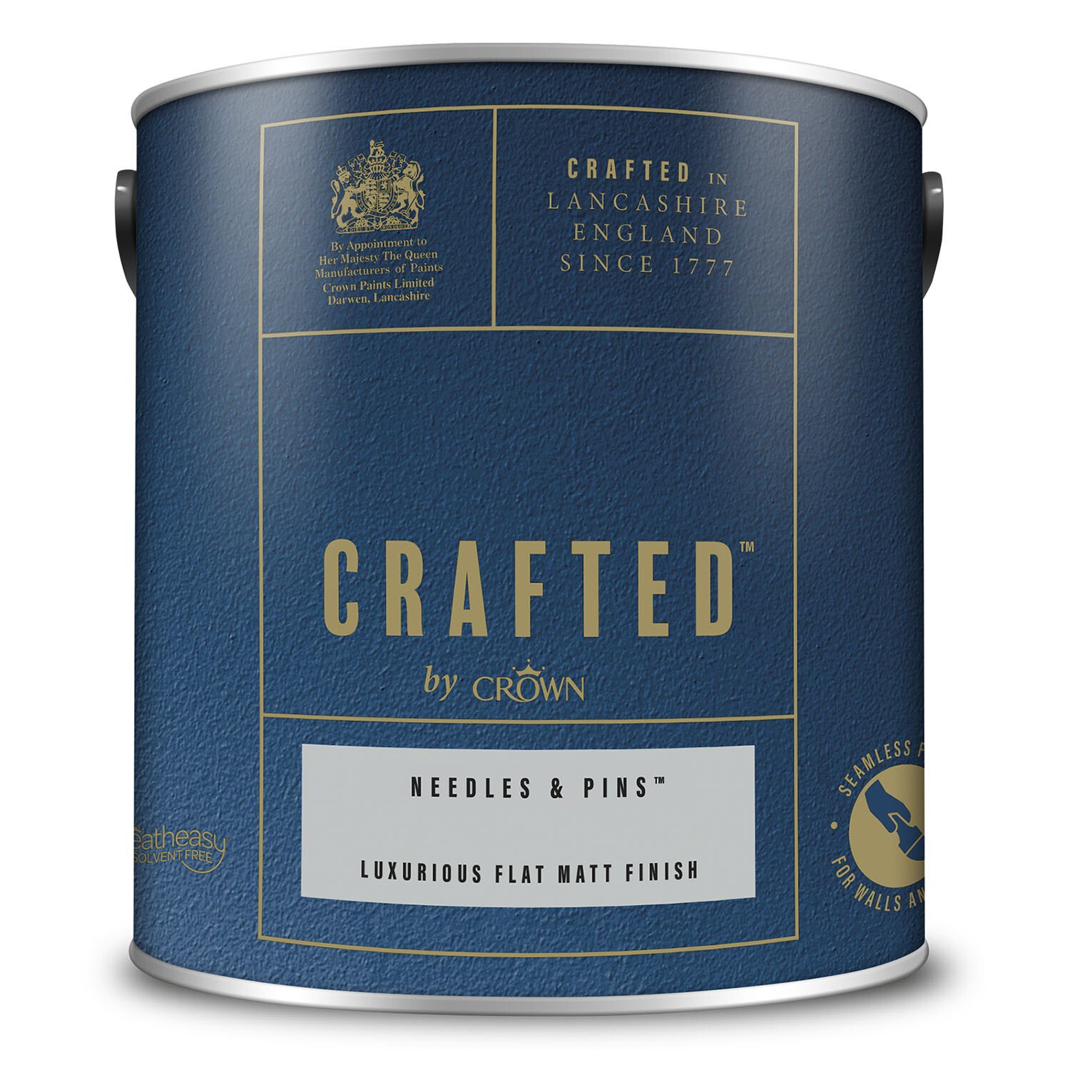 Crafted Flat Matt Paint 2.5L - Needles & Pins Image 6