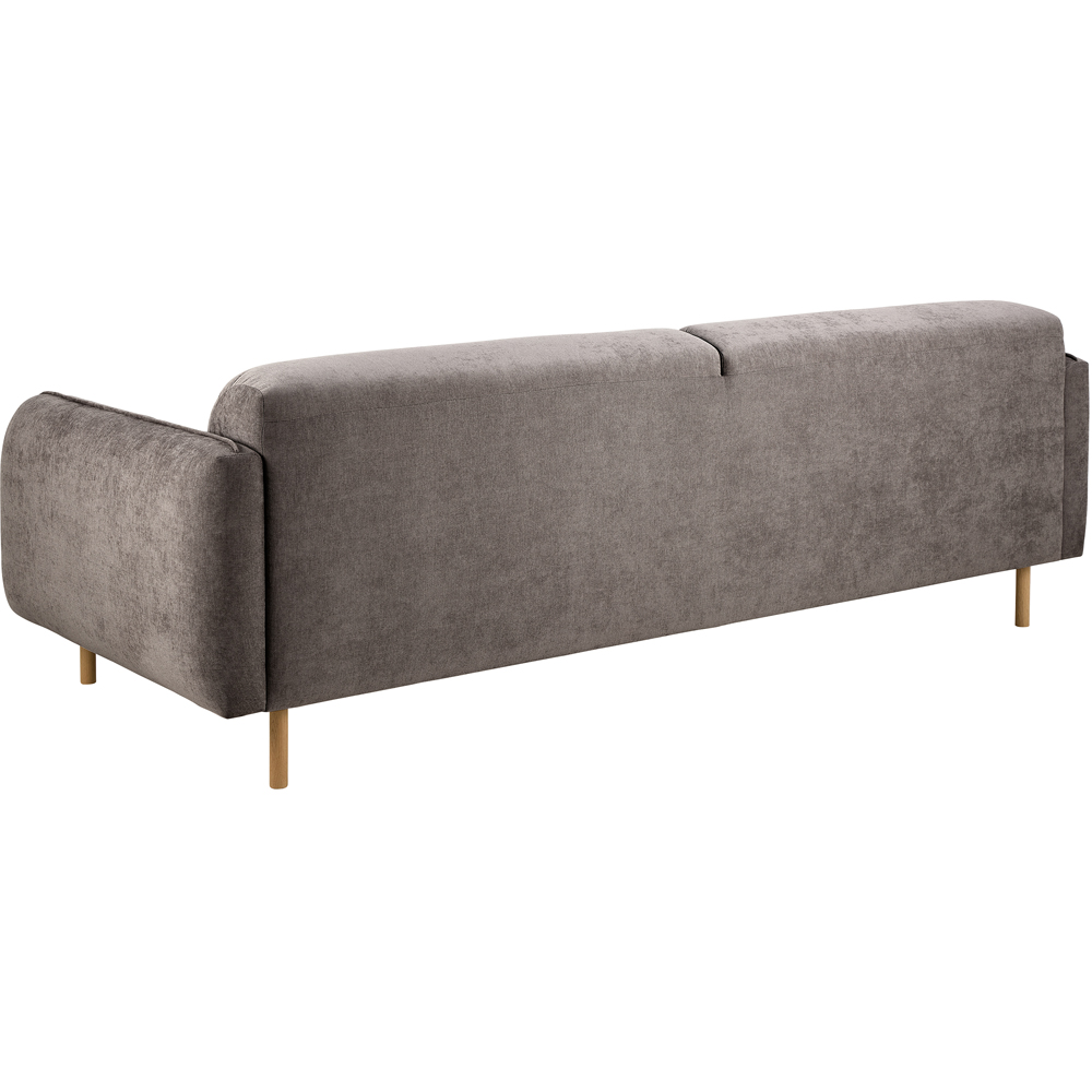 Florence Westham 3 Seater Dusty Brown Fabric Sofa Image 4