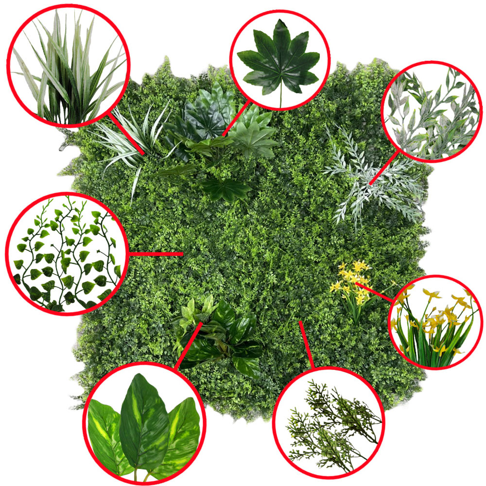 Best Artificial Living Wall Mat 100 x 100cm Image 7