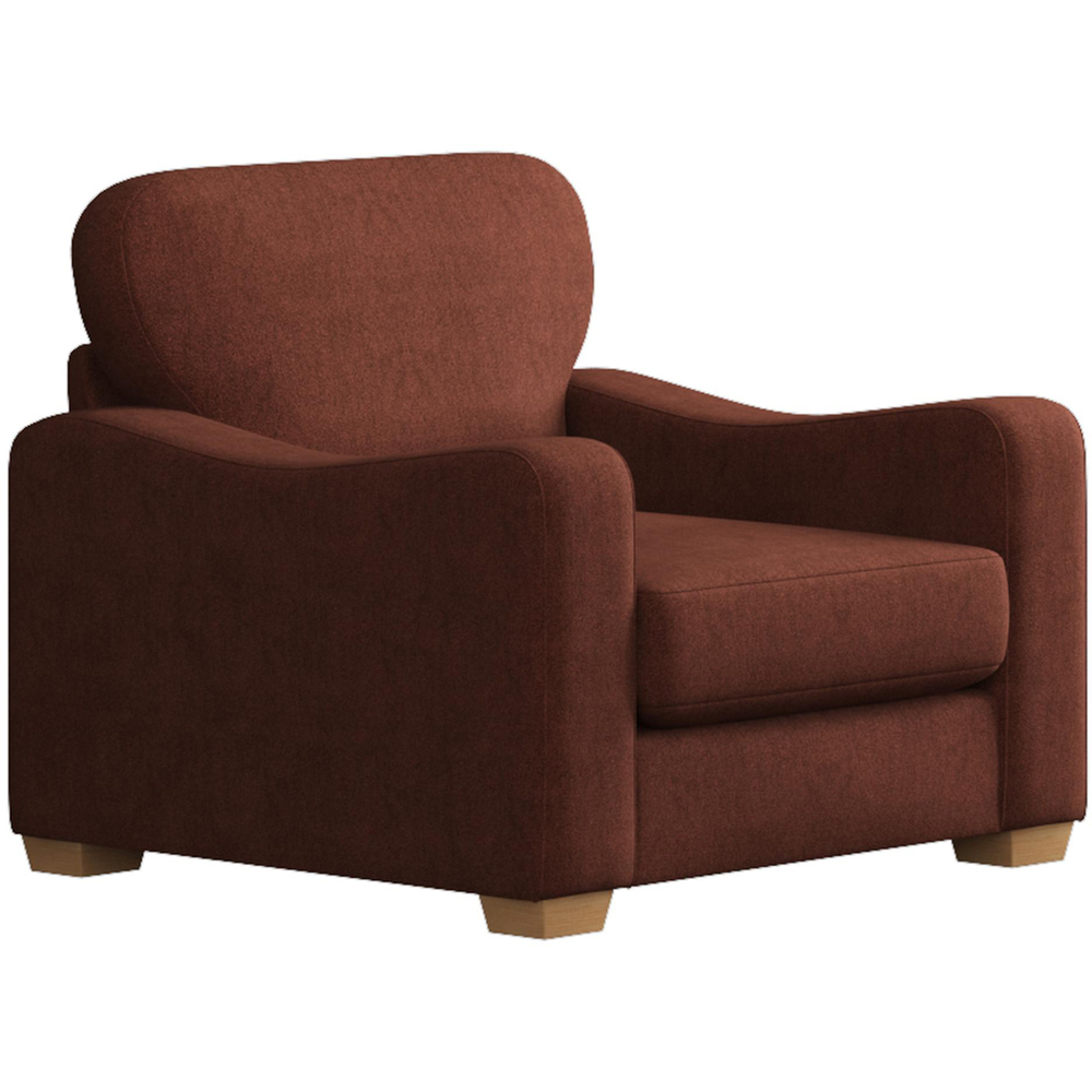 Theadford Brick Venice Fixed Back Armchair Image 3