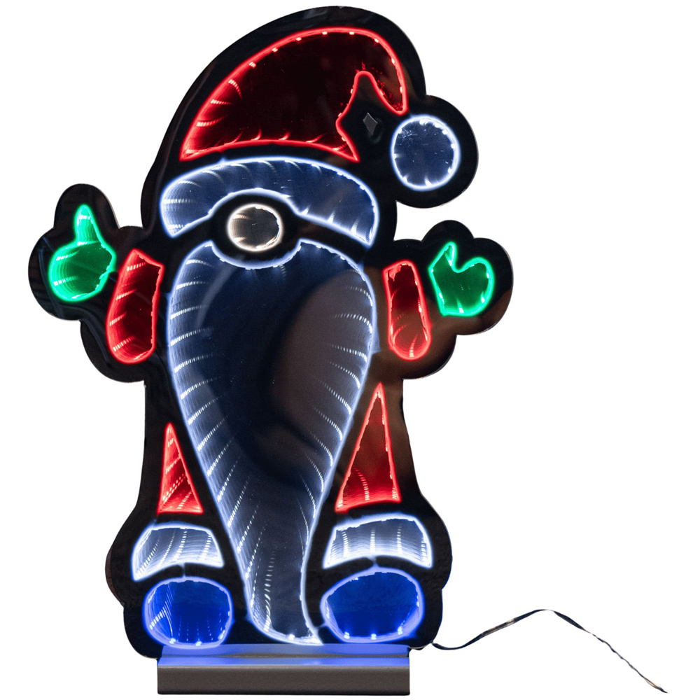 Samuel Alexander Multicolour LED Light Up Standing Gnome Infinity Christmas Decoration 40cm Image 9