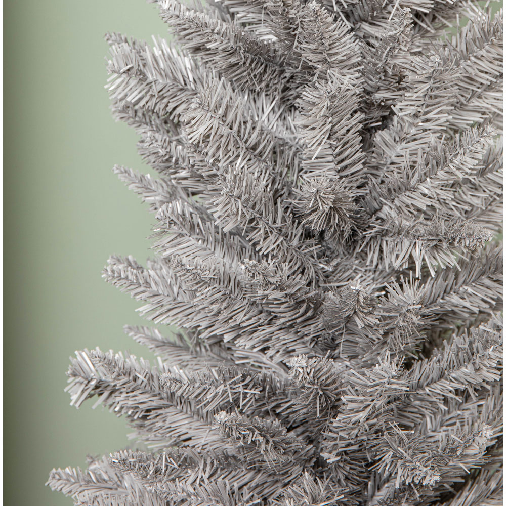 Samuel Alexander Grey Pencil Pine Artificial Christmas Tree 7ft Image 4