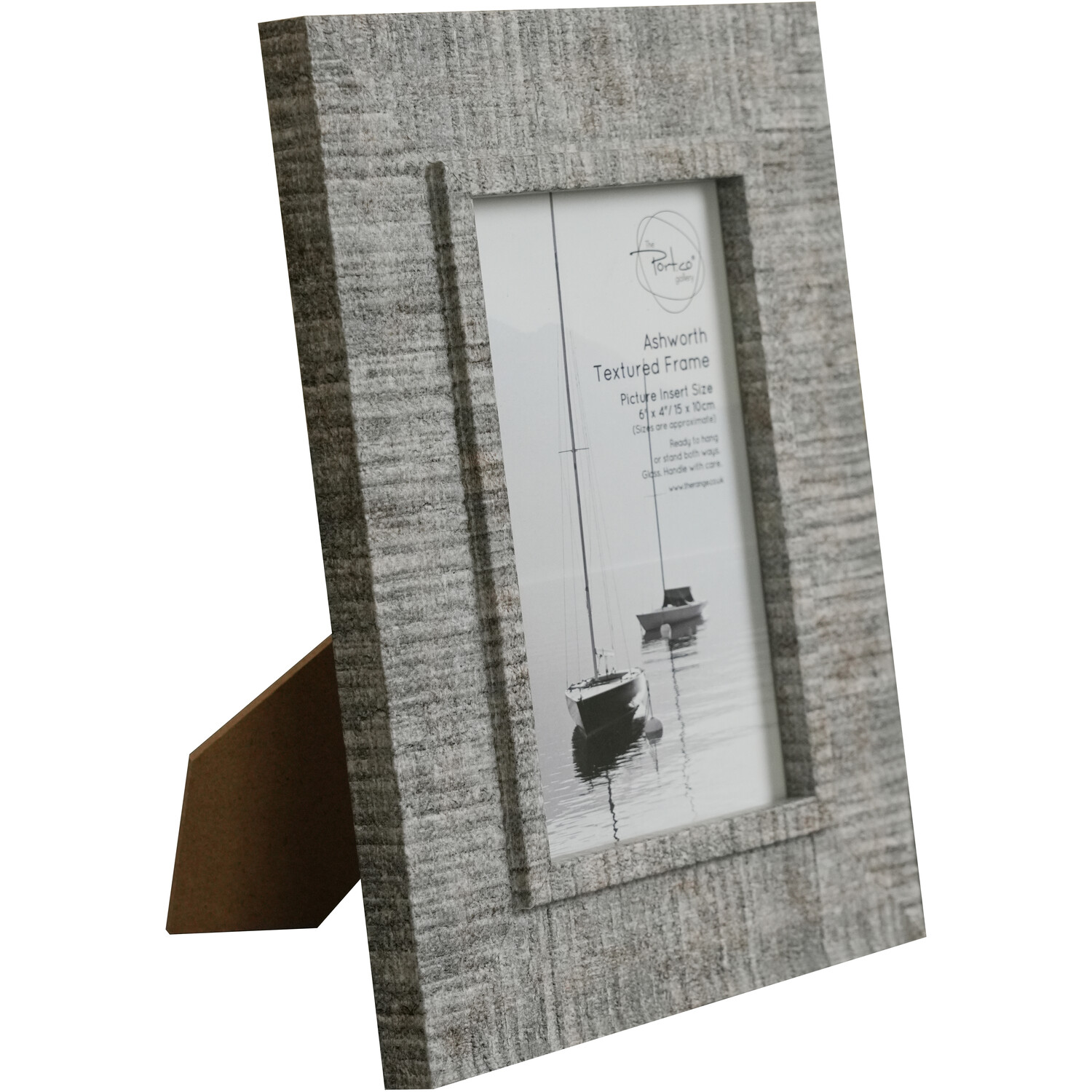 Ashworth Textured Frame - Grey / 6x4in Image 2