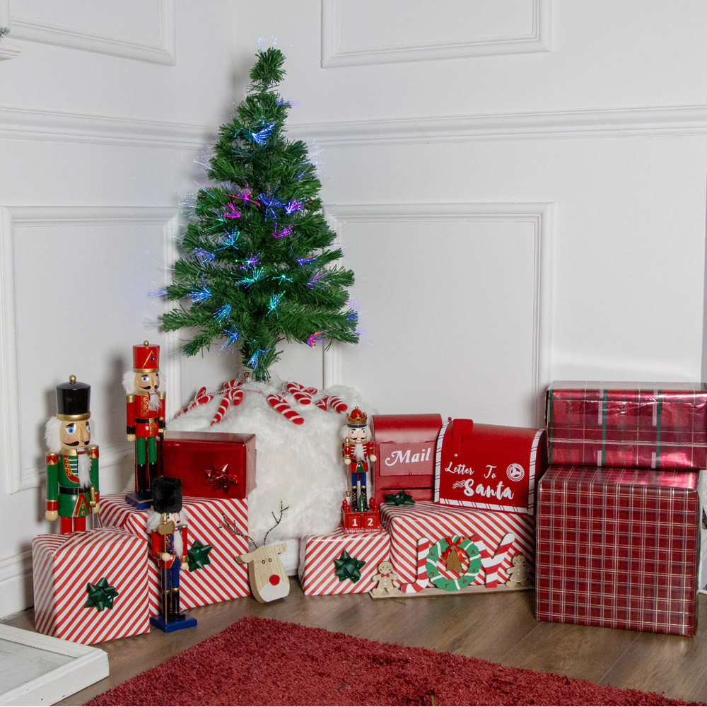 The Christmas Workshop Green Fibre Optic Christmas Tree 3ft Image 4