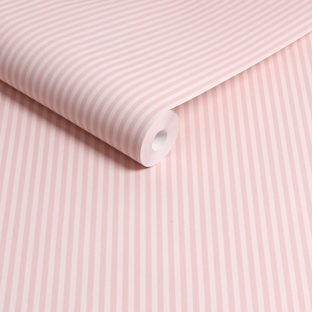 Next Calm Stripe Pink Wallpaper Image 2