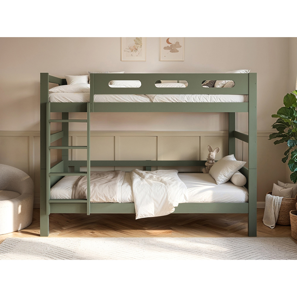 Flair Elijah Green Detachable Wooden Bunk Bed Image 6