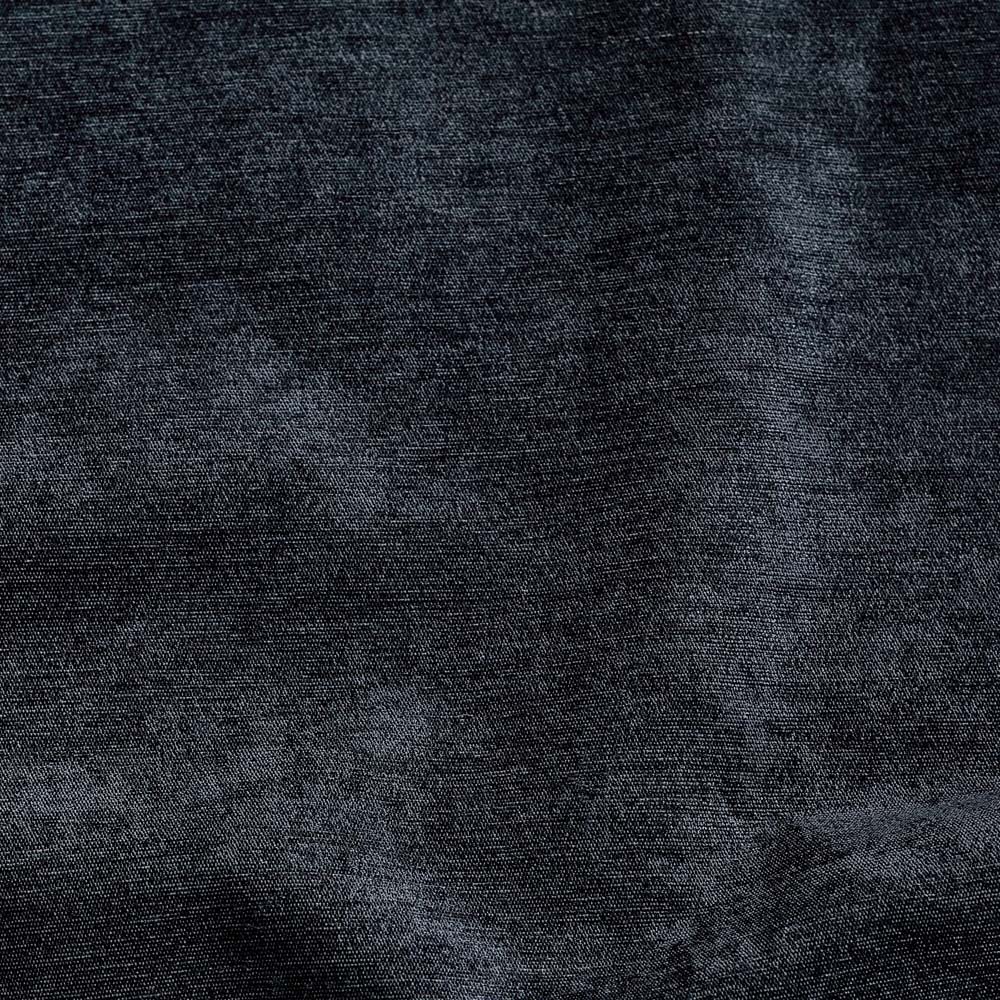 Alan Symonds Charcoal Chenille Blackout Pencil Pleat Curtains 117cm x 137cm Image 5