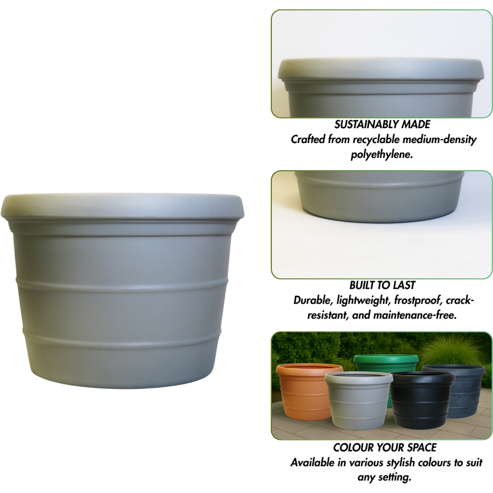 Trifibre Kesington Concrete Planter 62 x 66cm Image 6