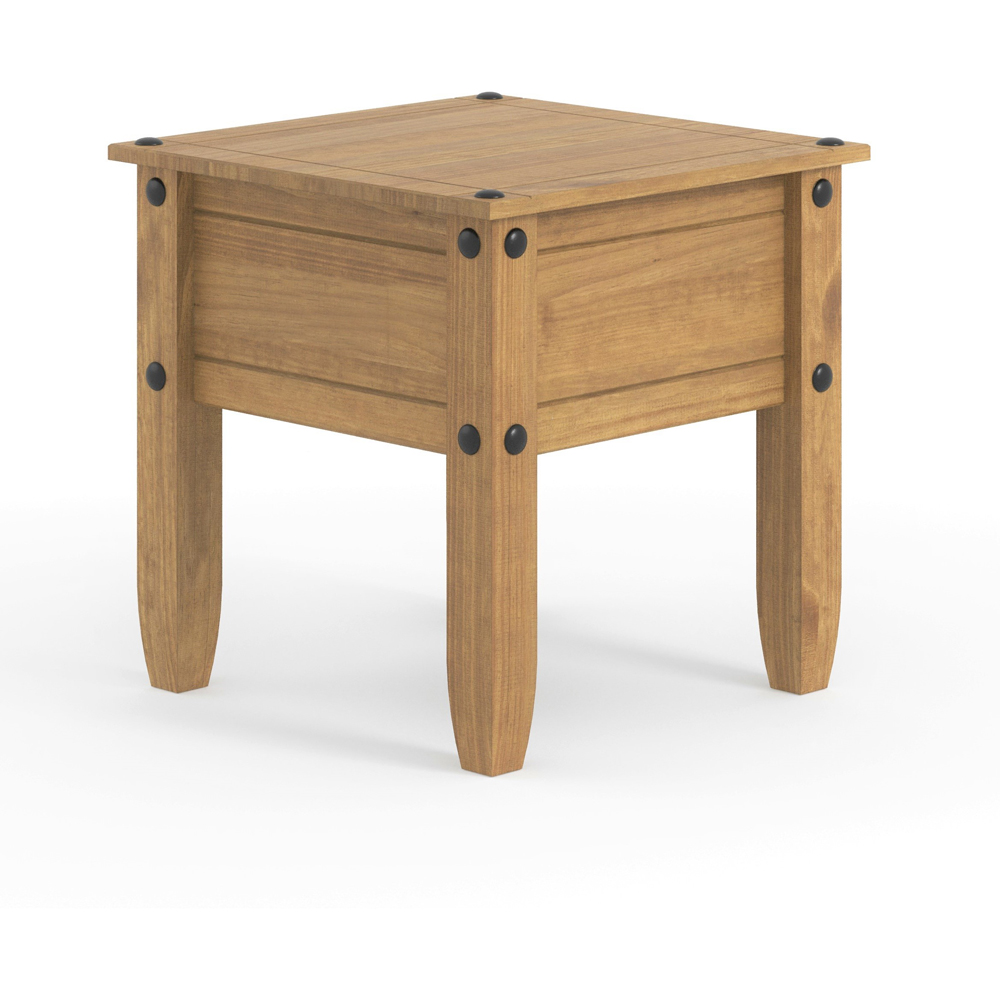 Core Products Corona Antique Pine Lamp Table Image 2