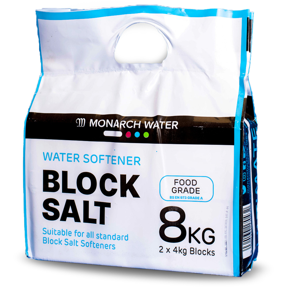 Monarch Water Softener Salt Block Bag 8kg 3 Pack Image 2