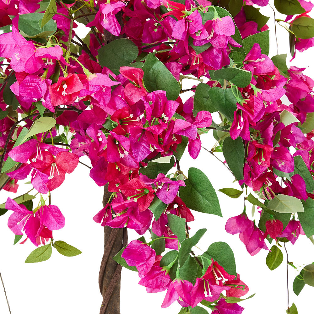 Living and Home Red Artificial Bougainvillea Tree 150cm Image 2
