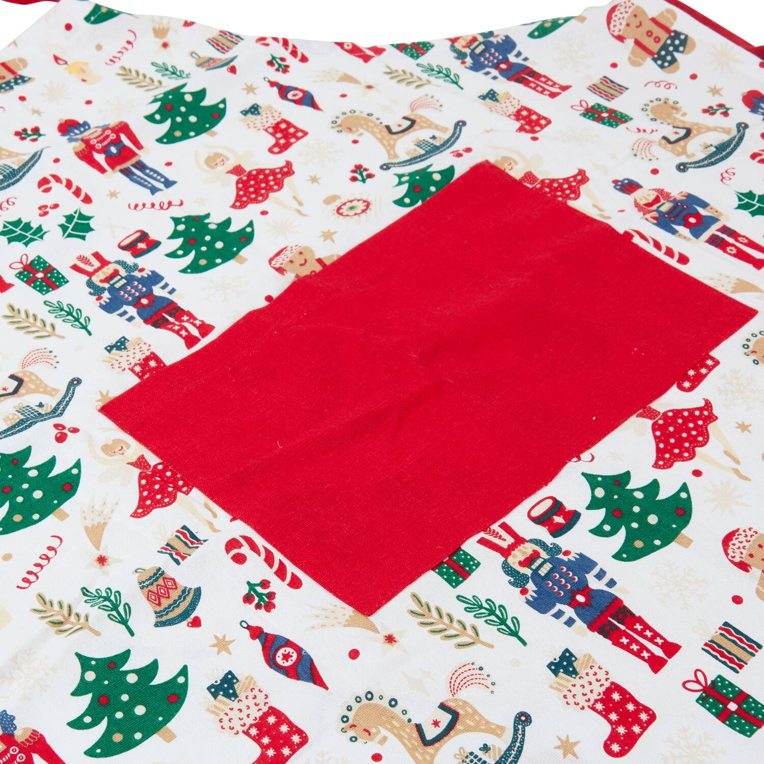 Nutcracker Christmas Apron - Red Image 3