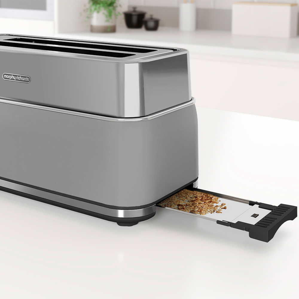 Morphy Richards Signature Grey 4 Slice Toaster Image 6