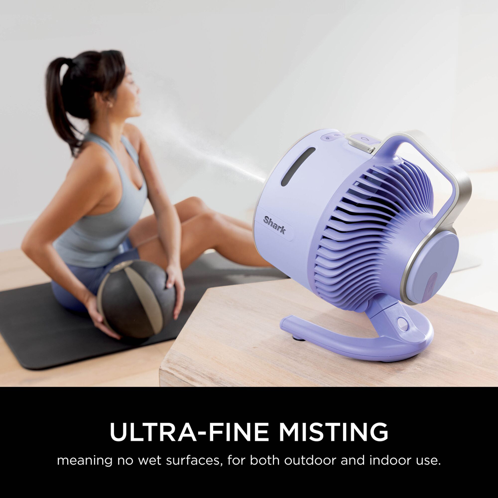 Shark FlexBreeze HydroGo Lavender Cordless Fan Image 6