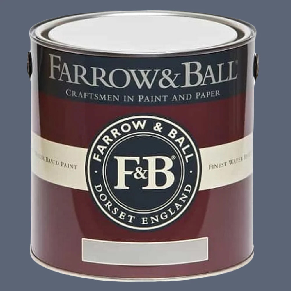 Farrow & Ball Modern Eggshell Wine Dark Satin Paint 2.5L Image 2