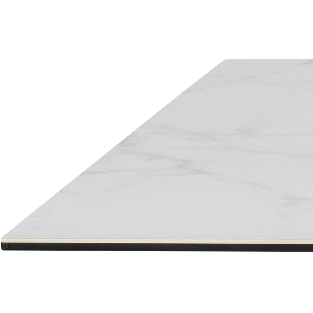 Florence Heaven Ceramic 8 Seater Dining Table White Image 4