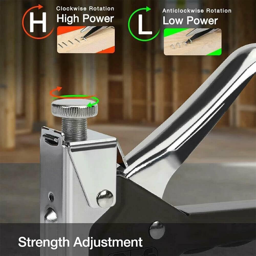 ATEK Heavy-Duty DIY Staple Gun with 1000 Staples Image 5
