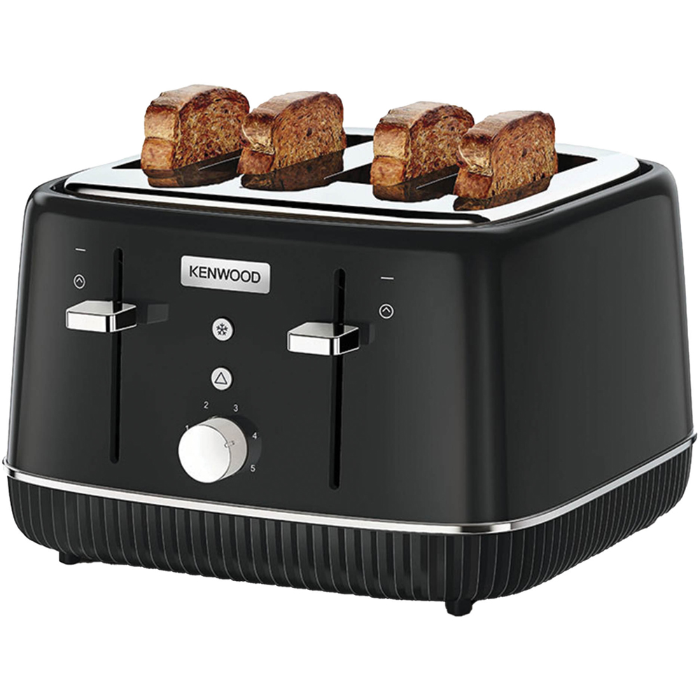 Kenwood KW4309 Black Treacle Elegancy 4 Slice Toaster Image 3
