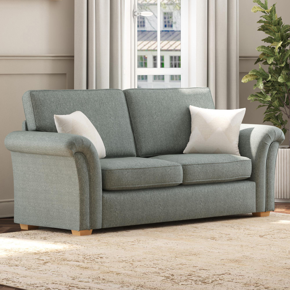 Castleacre 5 Seater Venice Granite Fixed Back Sofa Set Image 4