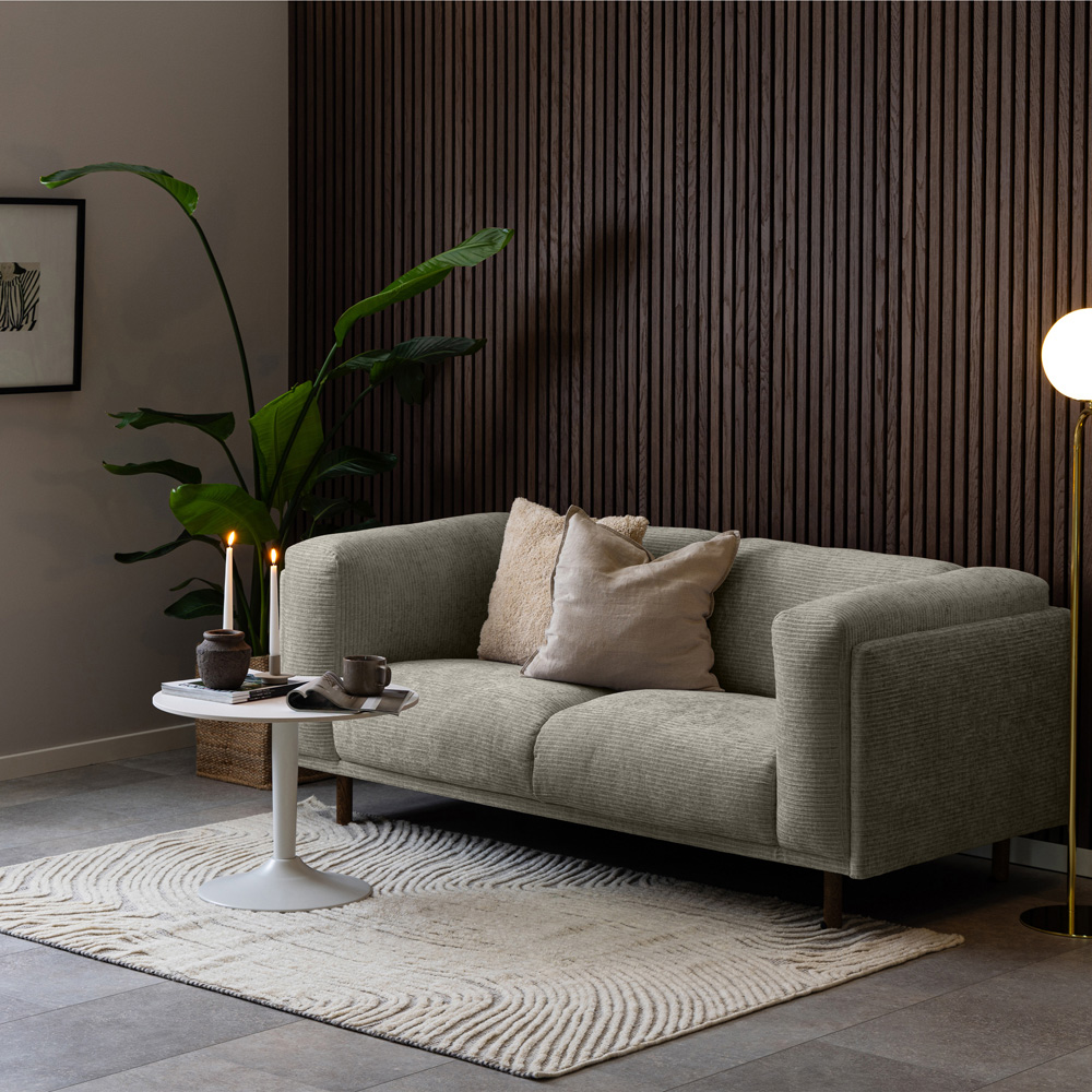 Florence Malta White Ceramic Round Coffee Table Image 6