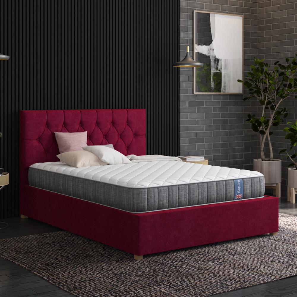 Aspire King Size Natural Breathable Pocket Sprung Mattress Image 4