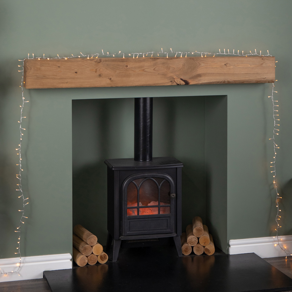 Samuel Alexander TreeBrights 750 Vintage Gold LED Clear Cable Christmas String Lights 18.7m Image 5