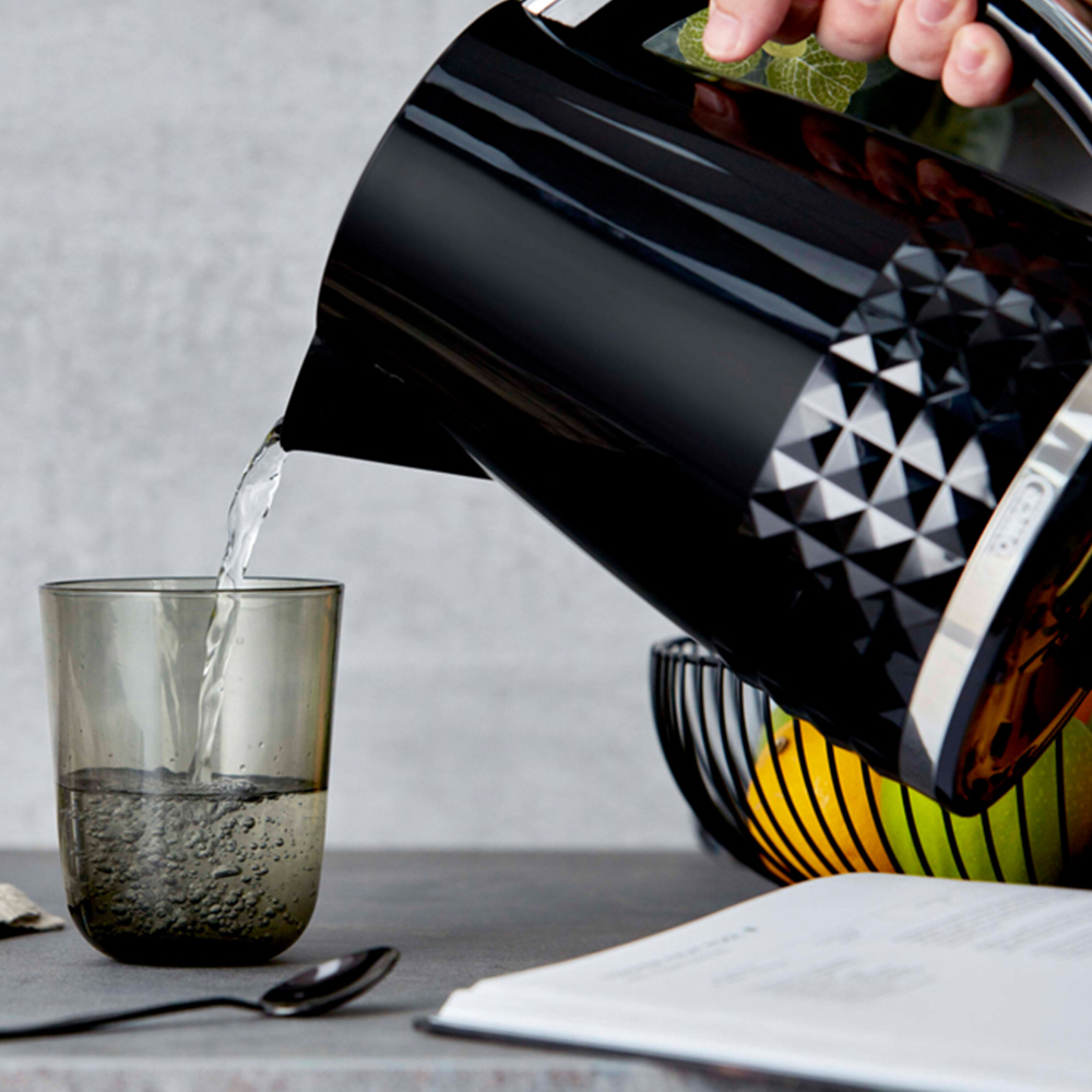 Tower Solitaire EEJB189 Black 2 Slice Toaster with 1.5L Kettle Set Image 8