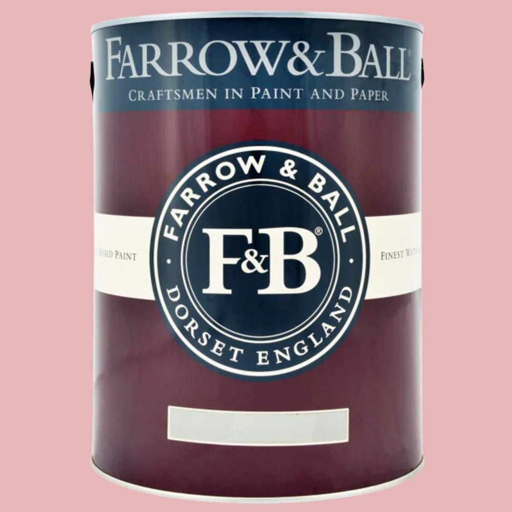 Farrow & Ball Estate Eggshell Nancy's Blushes Satin Paint 5L Image 2