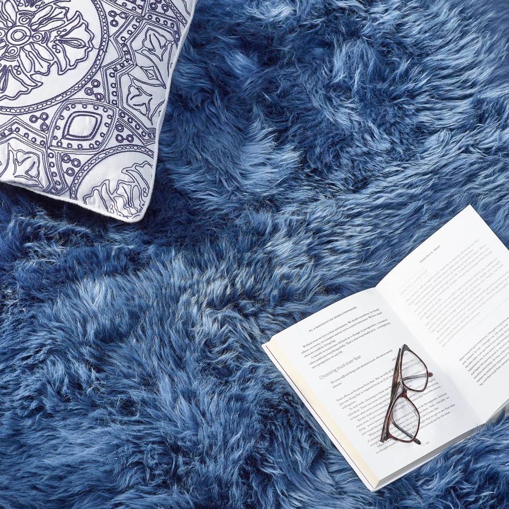 Origins Genuine Sheepskin Adobe Rose Quad New Zealand Wool Rug 160 x 105cm Image 4