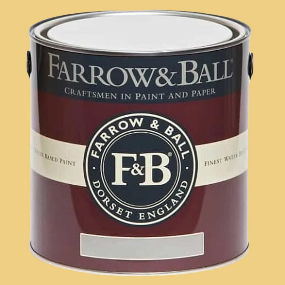 Farrow & Ball Estate Eggshell Citron Satin Paint 2.5L Image 2