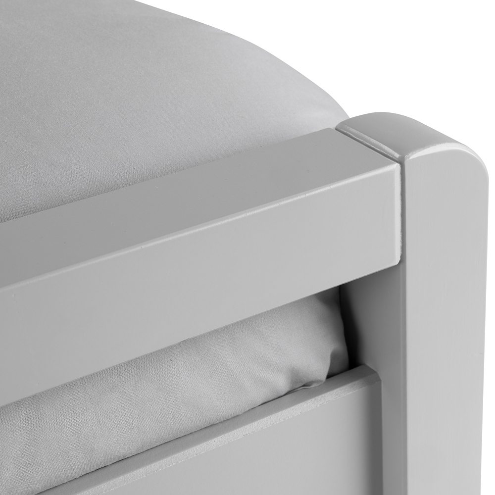 Julian Bowen Venice Single Dove Grey Bed Image 7