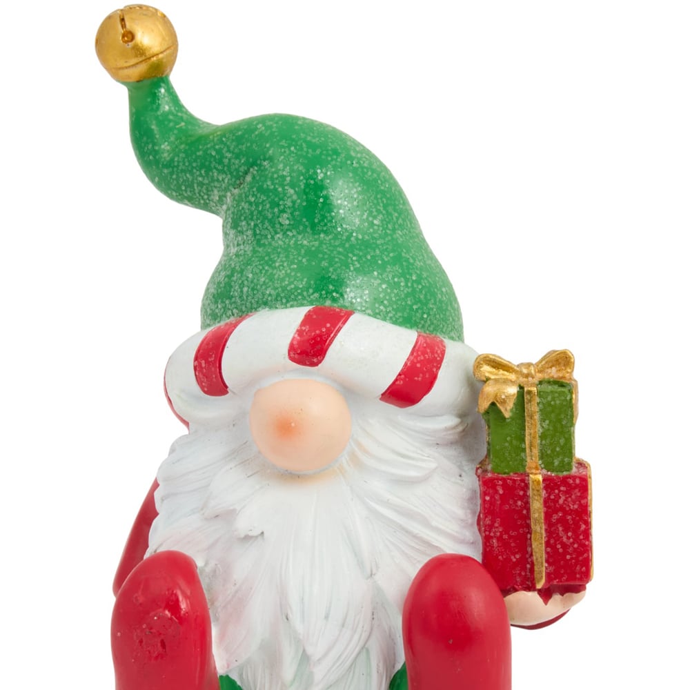 Gonk Elf Decoration - Green & Red Image 3