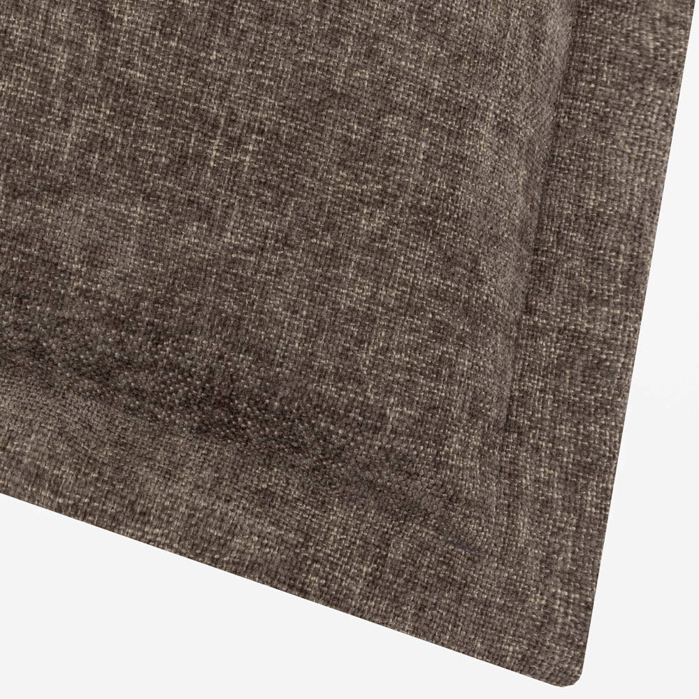Yard Dune Brown Chenille Polyester Filled Cushion 50 x 50cm Image 4