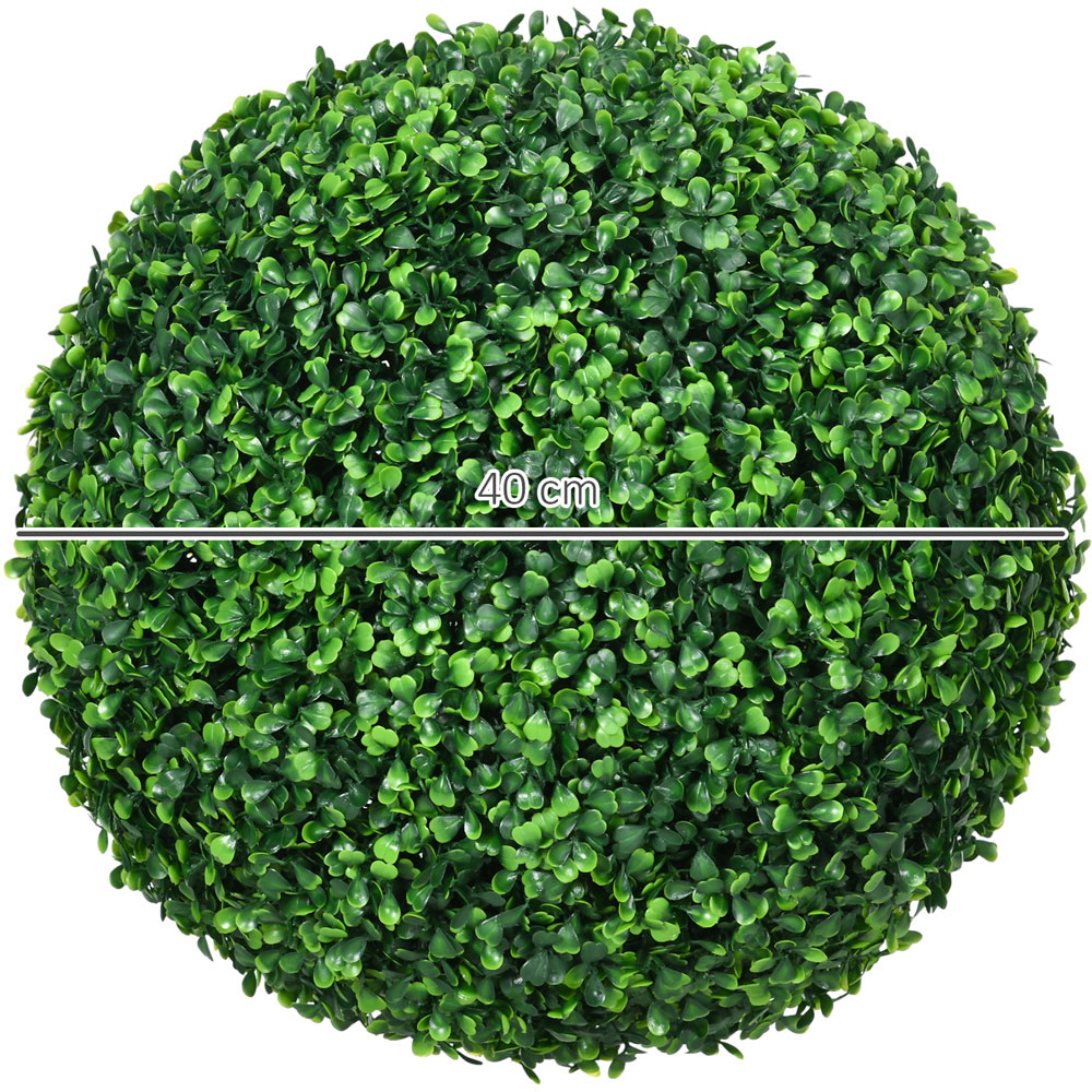 Portland Artificial Boxwood Topiary Ball 2 Pack Image 9