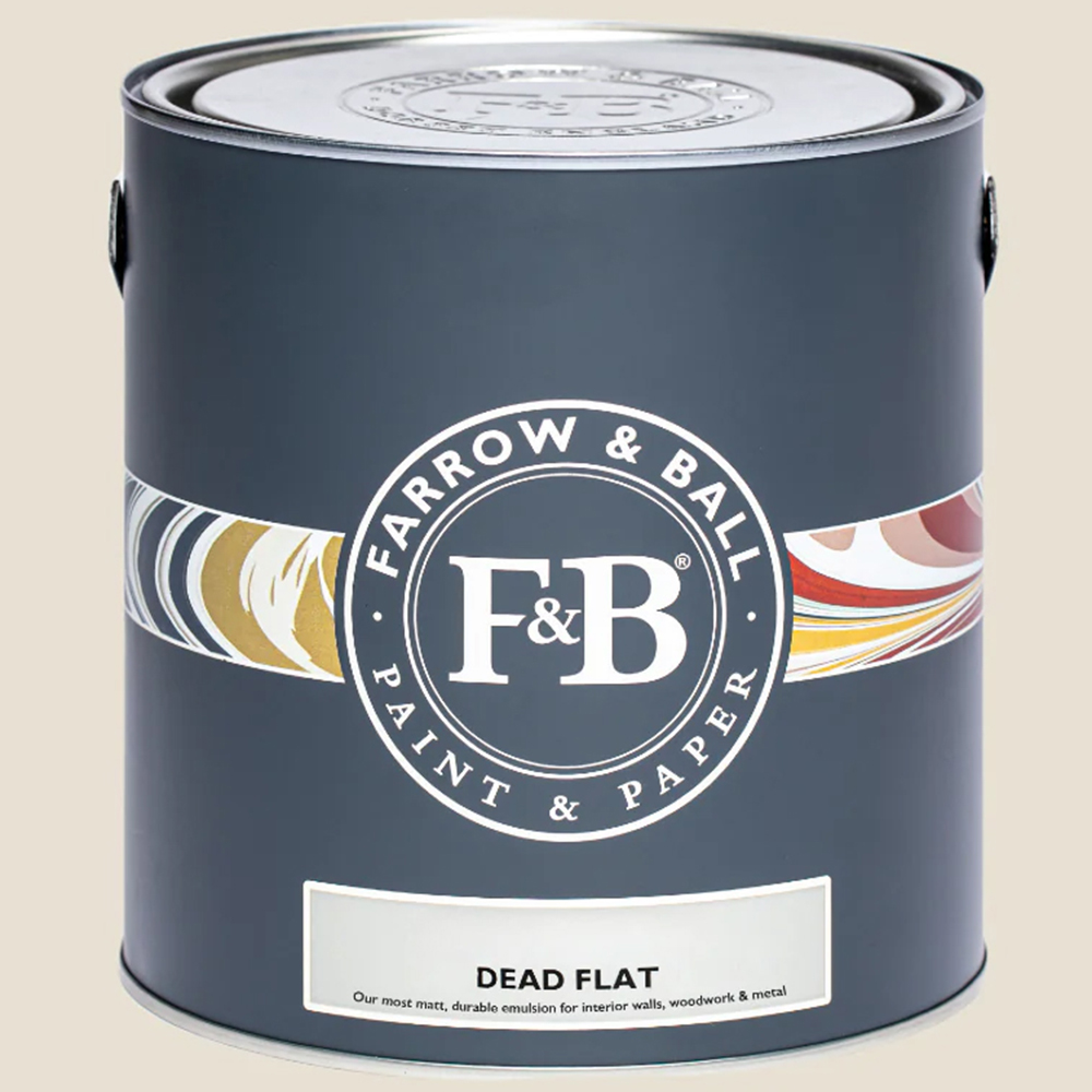 Farrow & Ball Dead Flat Slipper Satin Matt Paint 2.5L Image 2