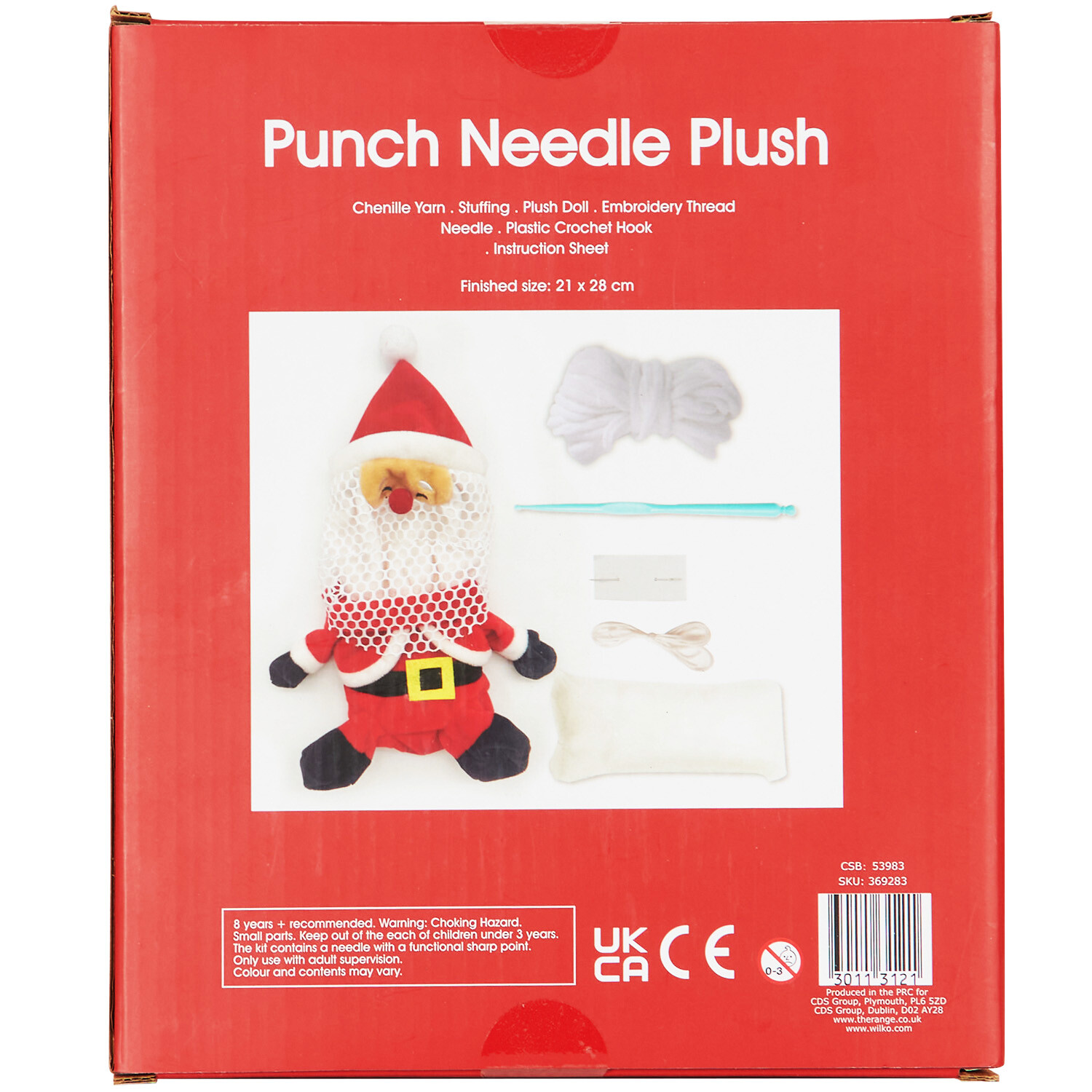 Punch Needle Plush - Multicolour Image 2