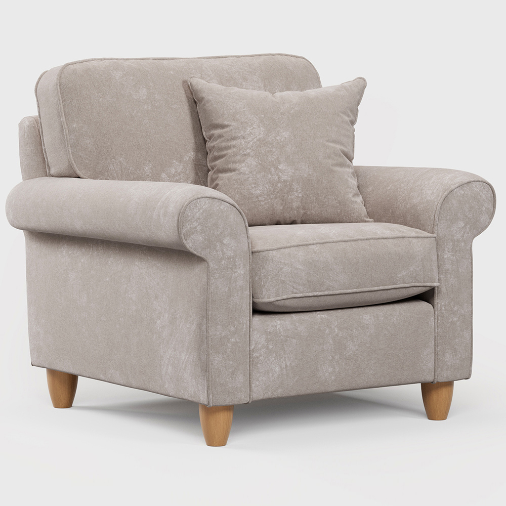 Sinatra Glory Beige Armchair Image 2