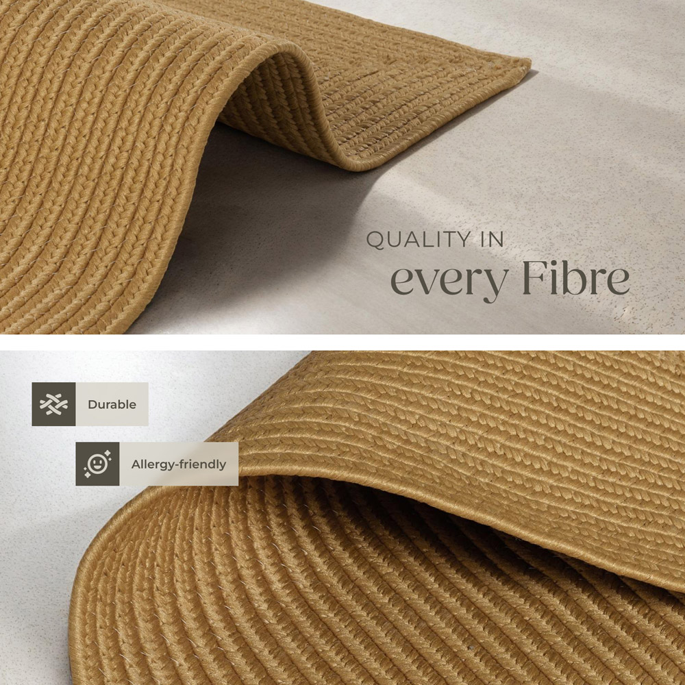 tectake Raya Boho Jute Rug 90 x 60cm Image 5