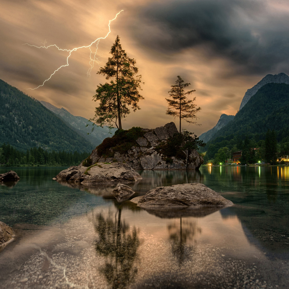 Mirrorstone Nexus Thunder Mountain Picture Wi-Fi Infrared Heating Panel 350W 595 x 595mm Image 4