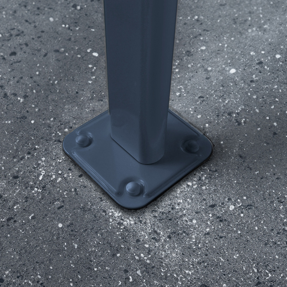 Palram Canopia Sierra Grey and Clear 2.3 x 6.9m Patio Cover Image 2