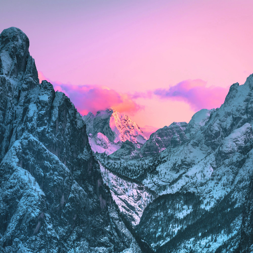 Mirrorstone Nexus Valley at Dusk Image Wi-Fi Infrared Heating Panel 350W 595 x 595mm Image 4