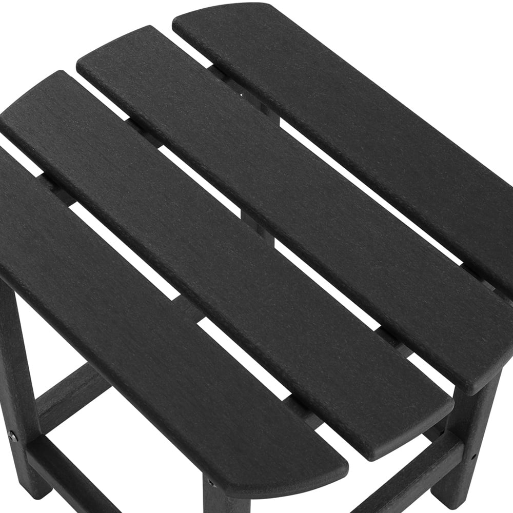 tectake Kamala Black Wood Look Side Table Image 8